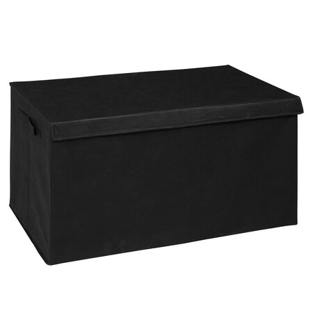 Regency Storage Trunk, 30 in W, 16 in H, Black, Fabric HTSTBK